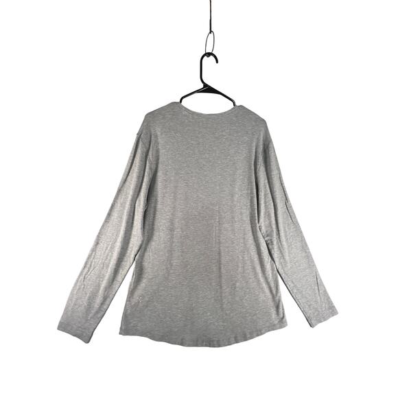 Lululemon Men’s Seamless Wool-Blend Long Sleeve Shirt Heathered Vapor, Size: XL - Picture 2 of 5